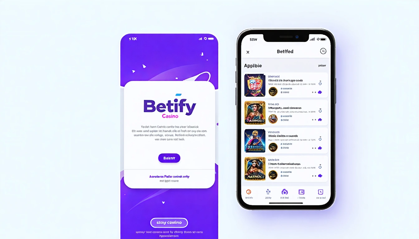 application mobile Betify Casino